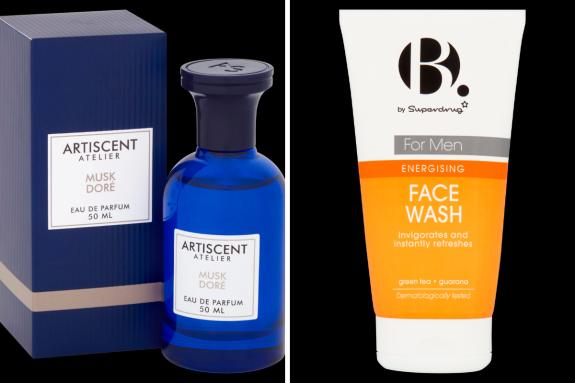 Lancashire Telegraph: (Left) Artiscent Atelier EDP Musk Dore and (right) B. Men Energy Face Wash (Superdrug/Canva) Lancashire Telegraph: (Left) Artiscent Atelier EDP Musk Dore and (right) B. Men Energy Face Wash (Superdrug/Canva)