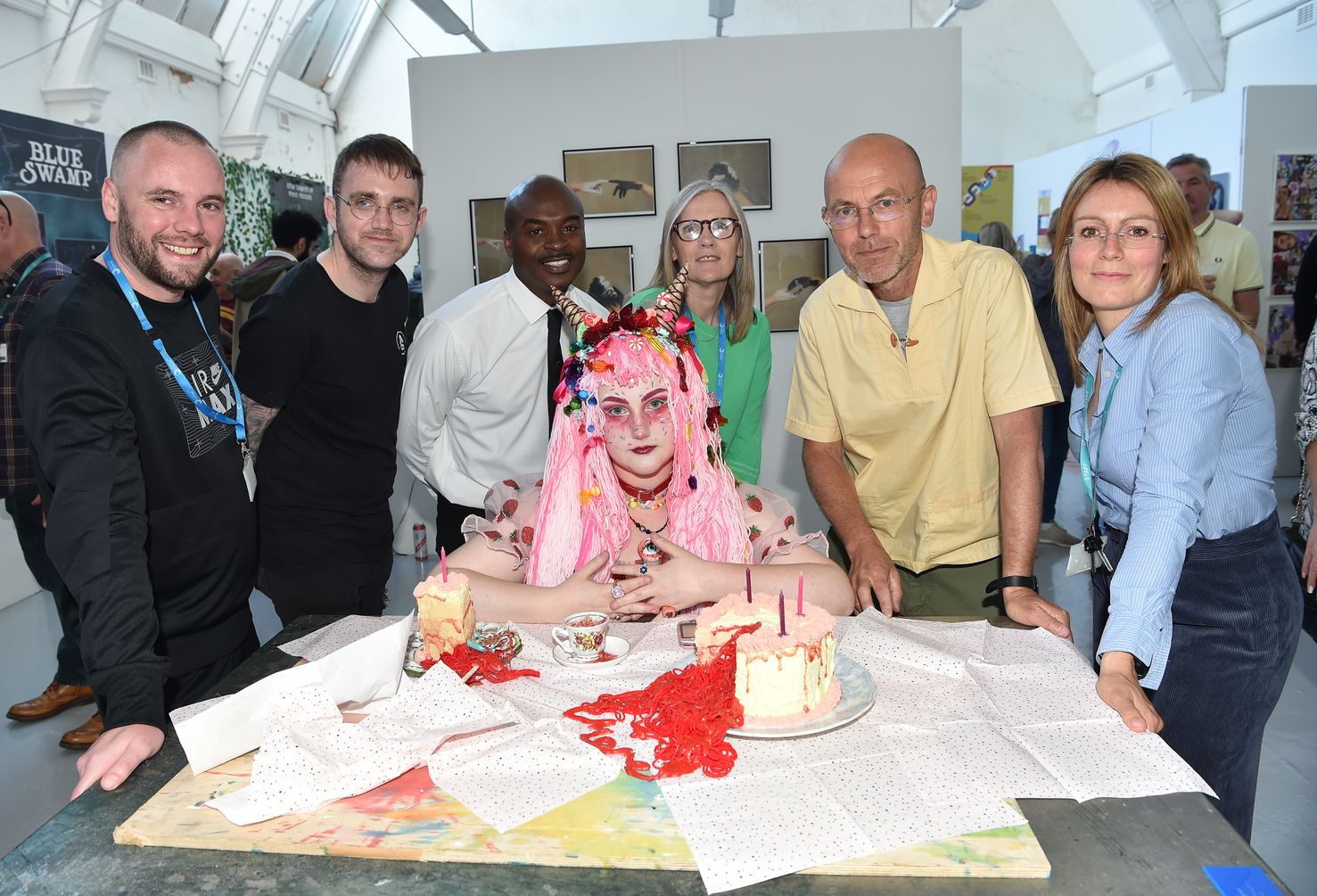 Celebrity fashion designer launches Blackburn University art show - Vimarsana News
