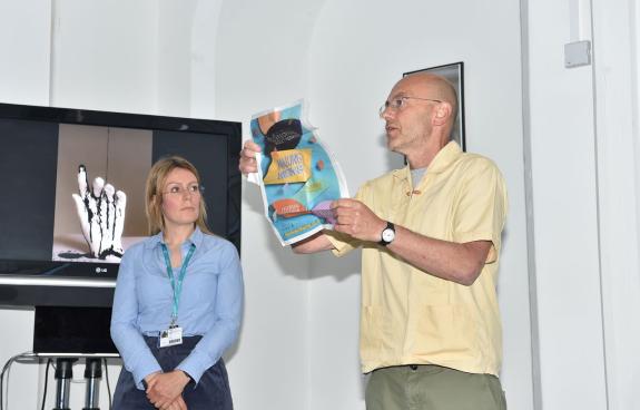 Lancashire Telegraph: (L-R) Jenna Gardner and Wayne Hemingway Lancashire Telegraph: (L-R) Jenna Gardner and Wayne Hemingway