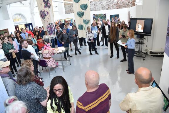Lancashire Telegraph: The launch of Blackburn University Centre’s Annual Art and Design Degree Show 2022 on Friday Lancashire Telegraph: The launch of Blackburn University Centre’s Annual Art and Design Degree Show 2022 on Friday