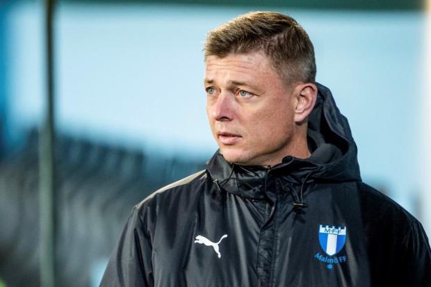 Jon Dahl Tomasson during his time in charge of Malmo