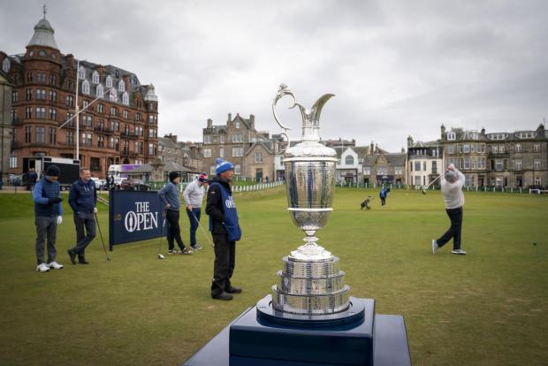 Lancashire Telegraph: Mark Young is two round away from playing for the Claret Jug. Pic: PA