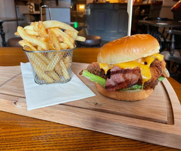 Lancashire Telegraph: Fancy a burger from The Holden Arms new menu?