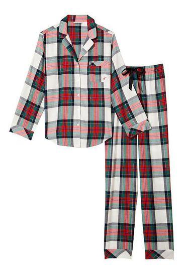 Lancashire Telegraph: Flannel Long Pyjamas. Credit: Victoria's Secret