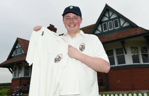 Lancashire Telegraph: Captain Fr Jordon McDermott pictured with the new kit for The Church of England in Lancashire team.