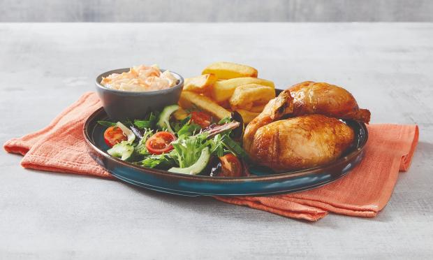 Lancashire Telegraph: Customers can get a Roast Chicken served with Chips & Coleslaw (Morrisons)