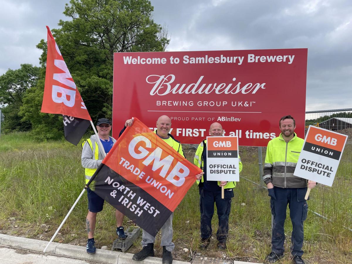 Staff at Budweiser Samlesbury to strike again putting summer beer at risk - Vimarsana News
