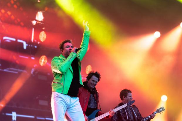 Duran Duran on stage at Lytham Festival (Picture: Jim Cooke)