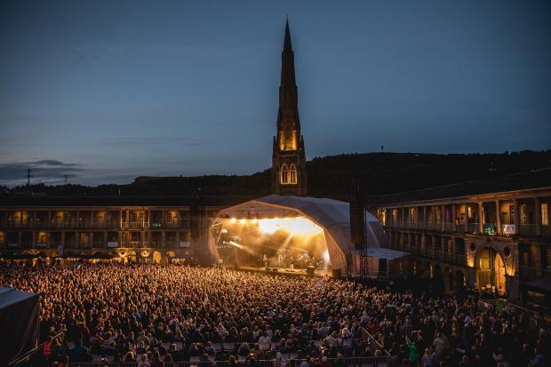 Paul Weller at the Piece Hall, Halifax (Picture: Cuffe and Taylor/The Piece Hall Trust)