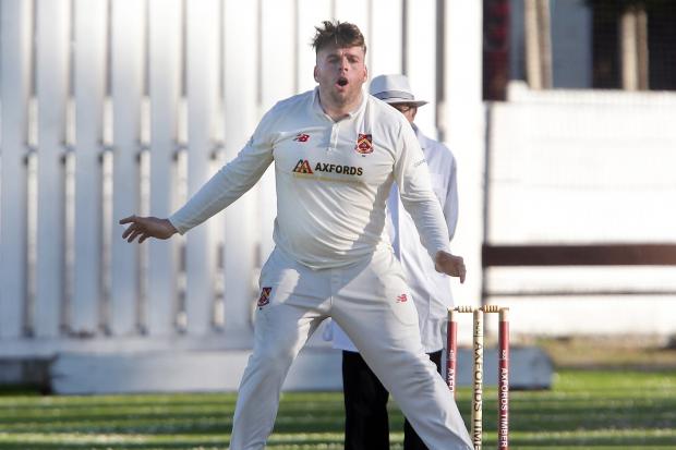FIVE-FOR: Farnworth's Matthew Hicks took five wickets. Picture by Harry McGuire