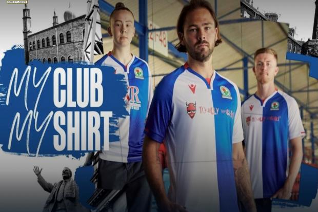 Rovers' new home kit for the 2022/23 season. Picture: Blackburn Rovers