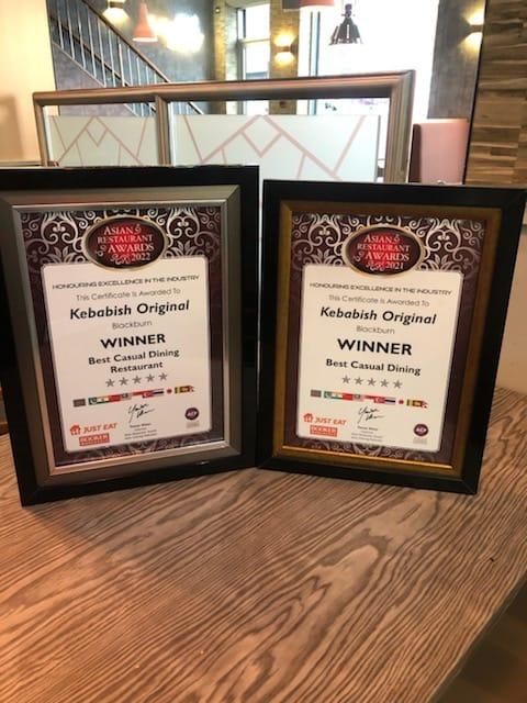 Lancashire Telegraph: The takeaway won the award in 2021 and 2022