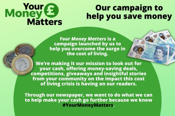 Lancashire Telegraph: Your Money Matters campaign logo Lancashire Telegraph: Your Money Matters campaign logo