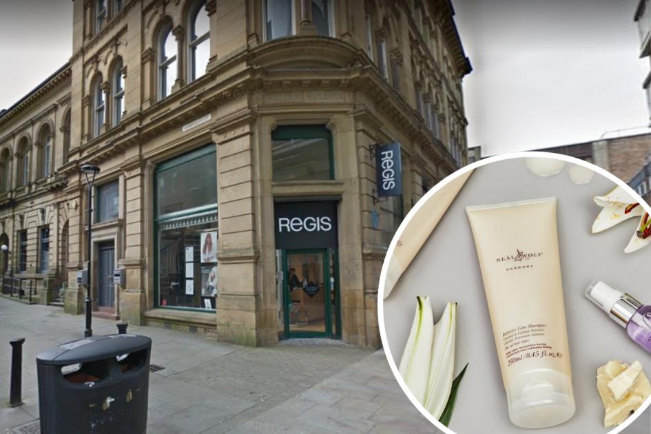 Barnoldswick hair care brand launch products in Regis and Supercuts salons