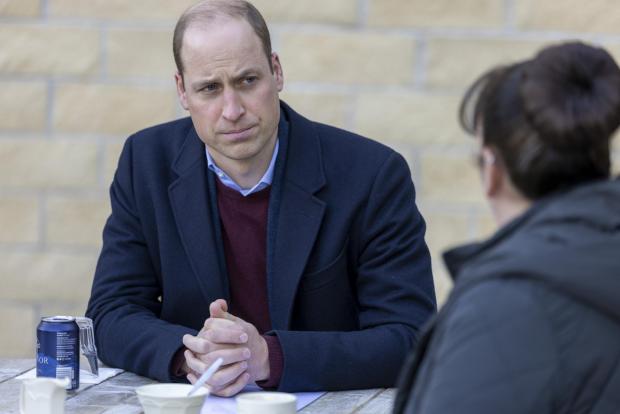 Lancashire Telegraph: Prince William during a visit to Church on the Street, in Burnley (Danny Lawson/PA)