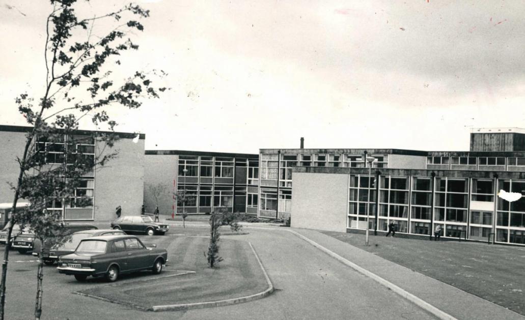 Photos recall days of Blackburn's Everton High School