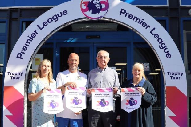 The Premier League marked the long-service award of four Rovers employees this week