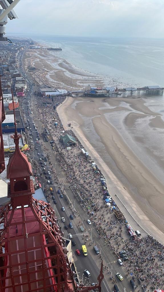 Lancashire Telegraph: Blackpool Promenade. Aerial (Credit: VisitBlackpool) Lancashire Telegraph: Blackpool Promenade. Aerial (Credit: VisitBlackpool)