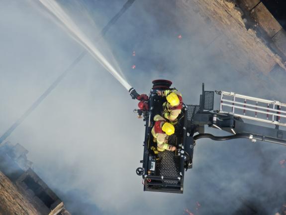 Lancashire Telegraph: Image: LFRS Drone Lancashire Telegraph: Image: LFRS Drone