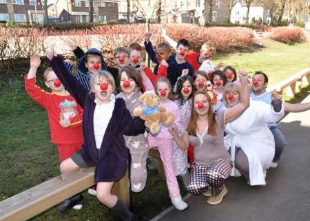 Pupils have fun at Avondale Primary School in Darwen.