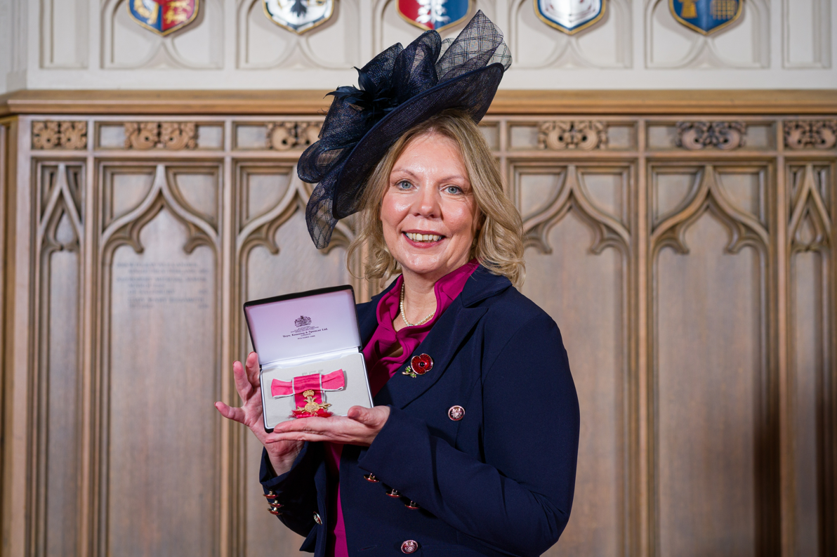 Darwen resident receives OBE at Windsor Castle | Lancashire Telegraph - Vimarsana News