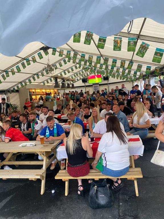 Lancashire Telegraph: The sports viewing area at The Havelock Inn Lancashire Telegraph: The sports viewing area at The Havelock Inn