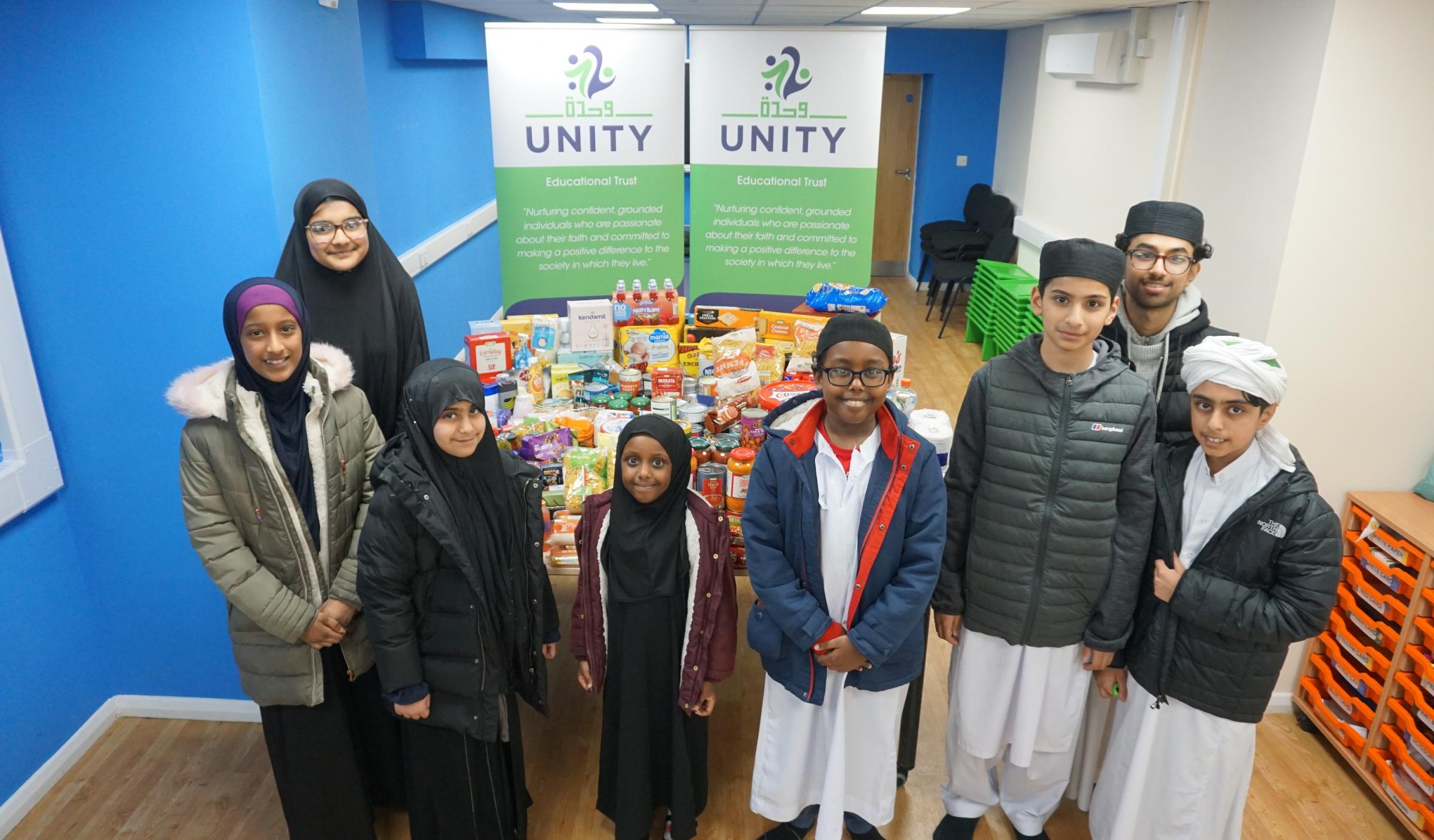 Blackburn madrassah pupils collect hundreds of items for foodbank - Vimarsana News