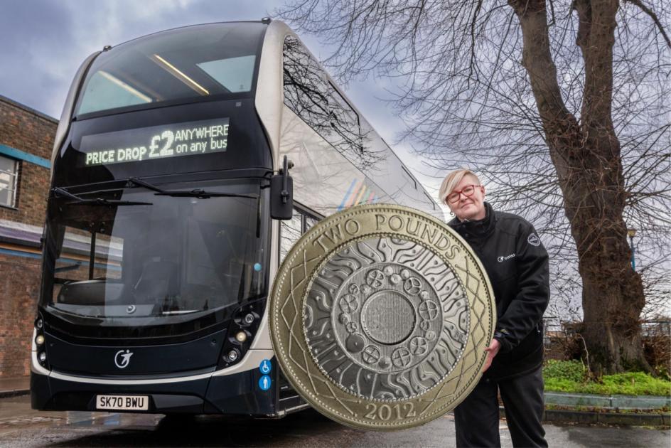 Bus journeys in Blackburn and Burnley to keep £2 fare cap