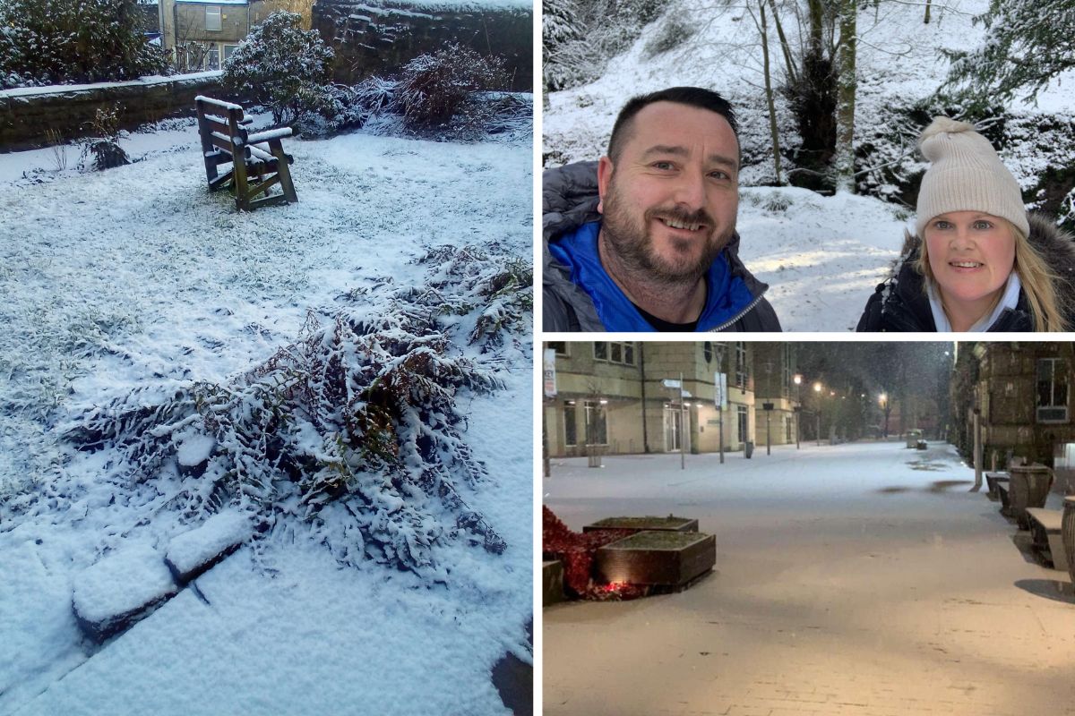 Pictures as icy weather and snow hits East Lancashire towns - Vimarsana News