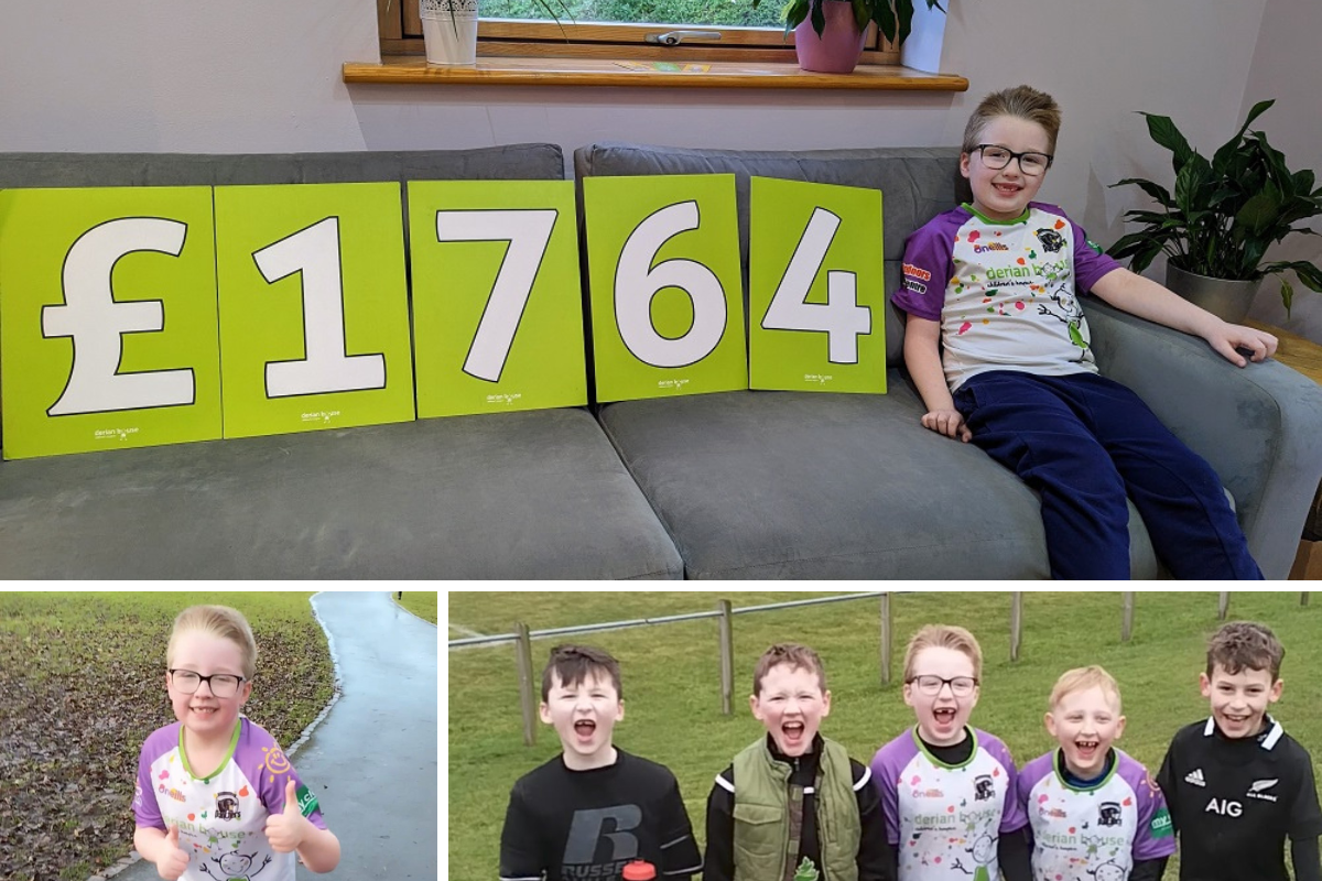 Chorley boy runs every day in January to raise money for Derian House - Vimarsana News