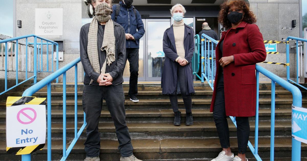 Extinction Rebellion co-founder cleared of one charge over paint-throwing stunt - Vimarsana News
