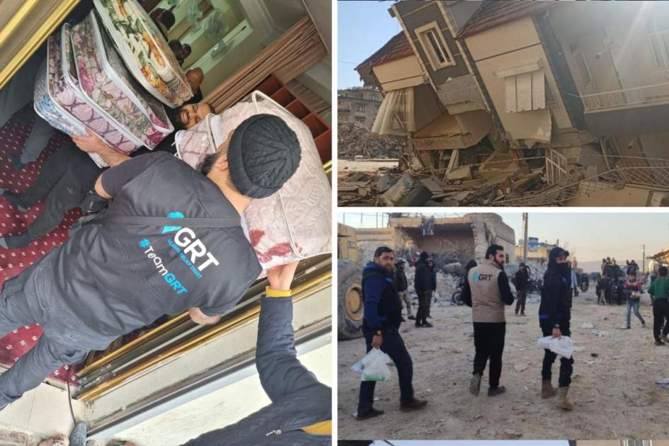Türkiye’de depremler sırasında yardım veren Blackburn adam