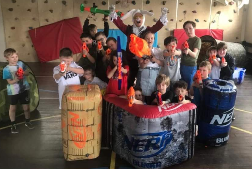 Father who set up own business to host Easter NERF events - Vimarsana News