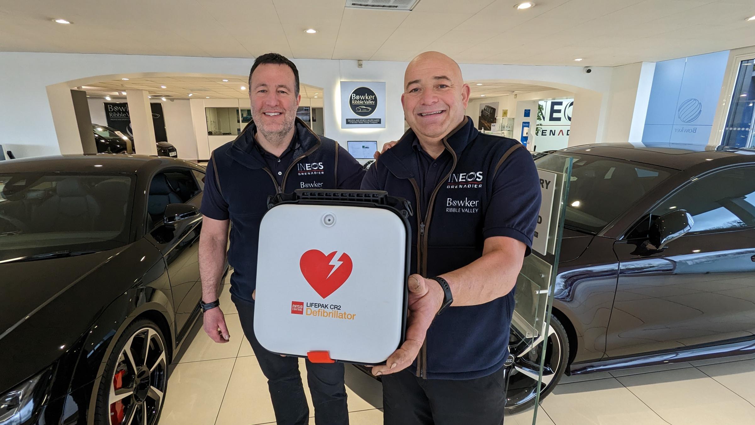 Bowker Ribble Valley installs defibrillator after employee emergency - Vimarsana News
