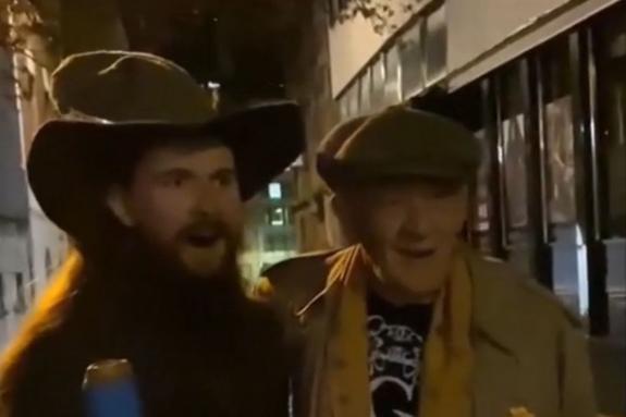 Lancashire Telegraph: Ben Coyles met Sir Ian McKellen on a pub crawl Lancashire Telegraph: Ben Coyles met Sir Ian McKellen on a pub crawl