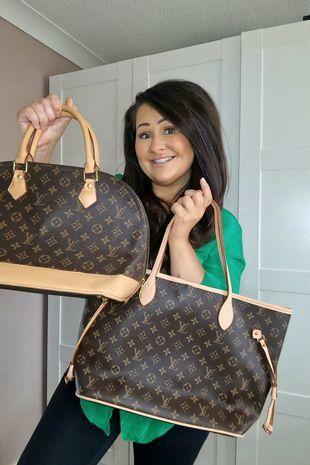 Thrifty Burnley woman's Chanel bag charity shop bargains