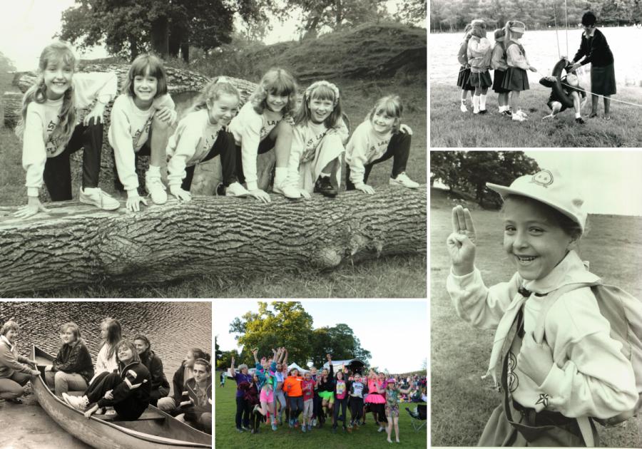 Gallery of photos from Girlguiding events at Waddow Hall