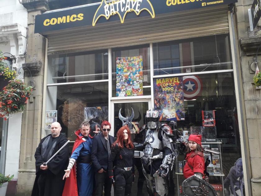 Owner of To The Batcave thanks customers for 20 years