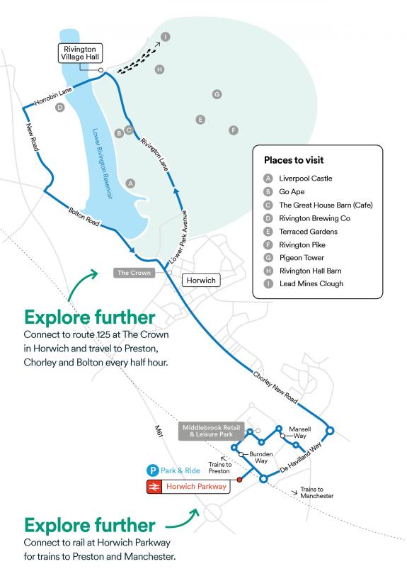 Lancashire Telegraph: Bus route map Lancashire Telegraph: Bus route map