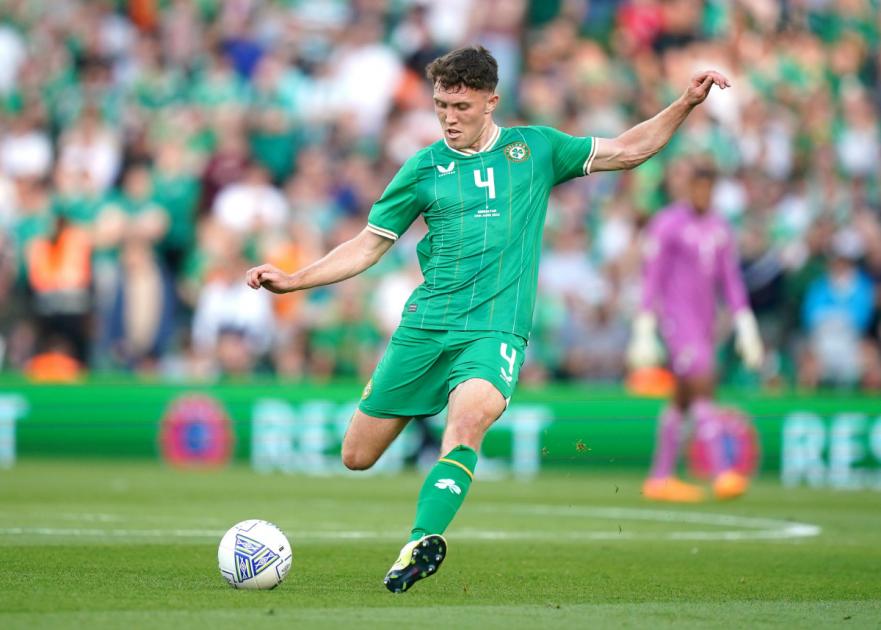 Republic of Ireland defender Dara O’Shea on Burnley move