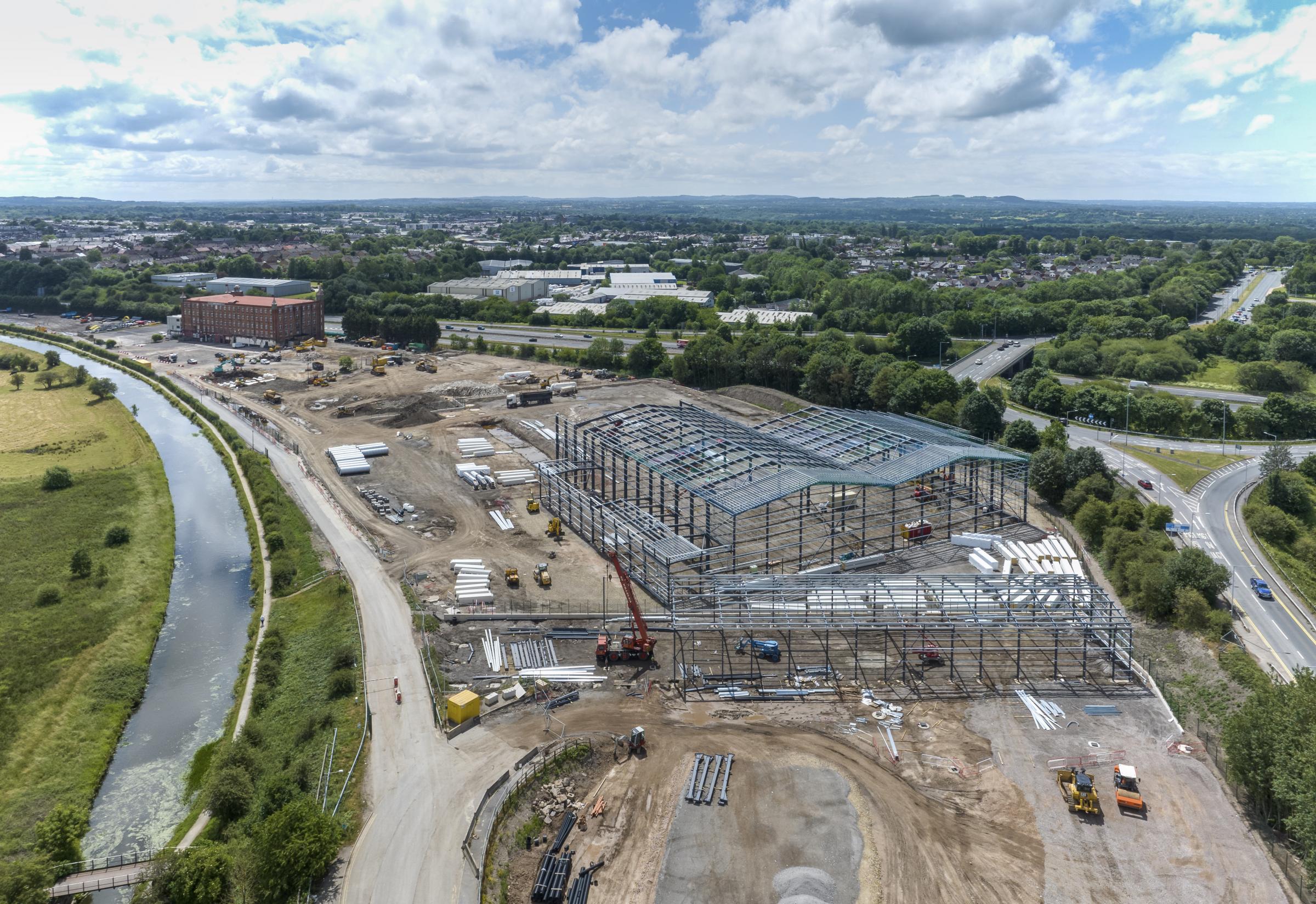 Building has started at the Botany Bay site in Chorley - Vimarsana News