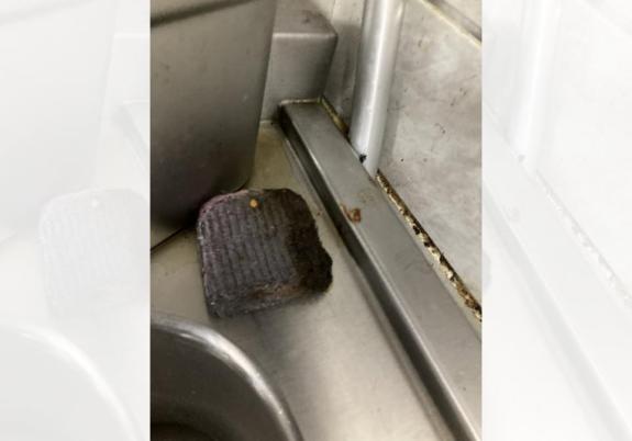 Lancashire Telegraph: Some of the food left out Lancashire Telegraph: Some of the food left out