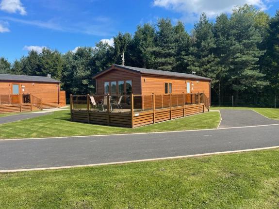 Lancashire Telegraph: Show lodges at Ribble Valley View Lancashire Telegraph: Show lodges at Ribble Valley View