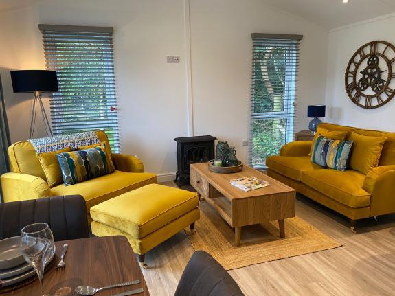 Lancashire Telegraph: Inside show lodge at Ribble Valley View Lancashire Telegraph: Inside show lodge at Ribble Valley View