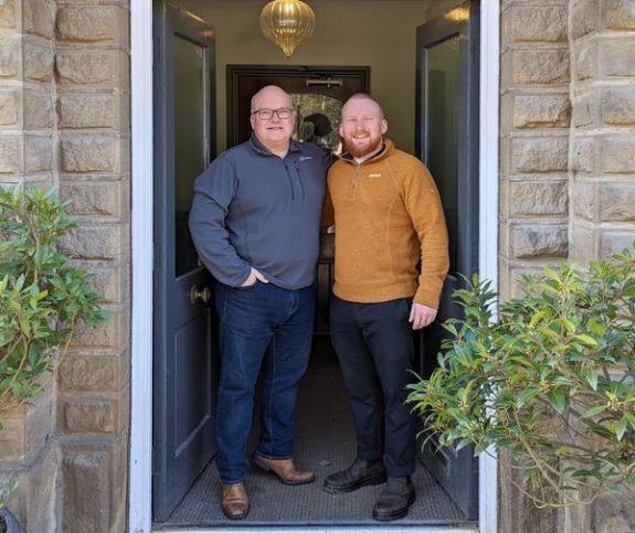 Lancashire Telegraph: Bill and Will Gallie Lancashire Telegraph: Bill and Will Gallie