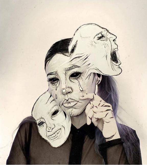 Lancashire Telegraph: Natasha Jane Wood's borderline personality disorder-inspired look Lancashire Telegraph: Natasha Jane Wood's borderline personality disorder-inspired look