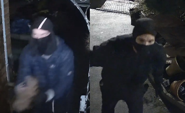 Two wanted after attempted arson attack on house in Preston