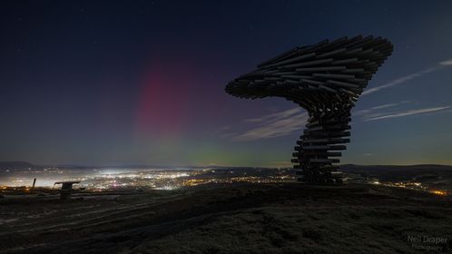 Beautiful northern lights seen over Burnley this weekend - Vimarsana News