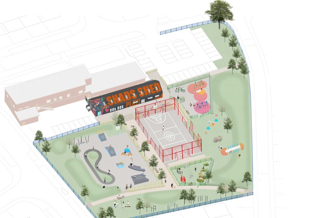 Shadsworth Park upgrade details and images revealed - Vimarsana News
