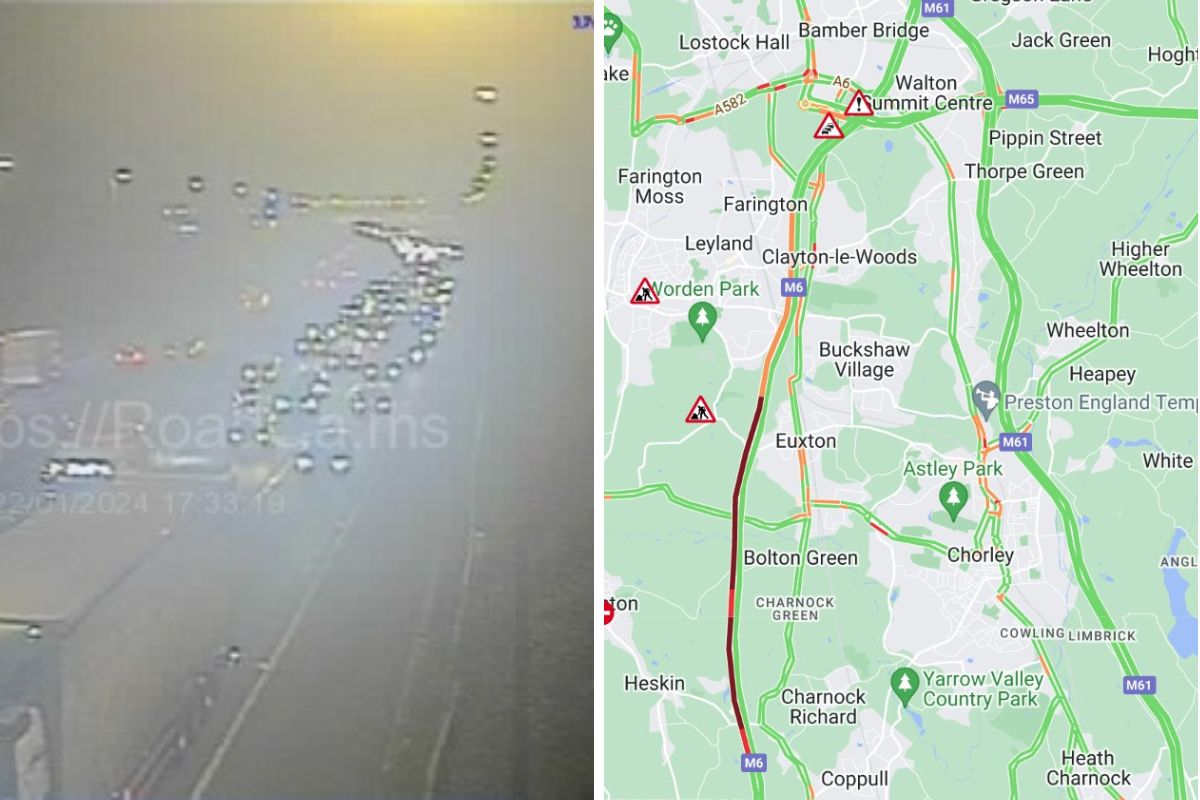 Long delays on M6 northbound after earlier lane closures - Vimarsana News
